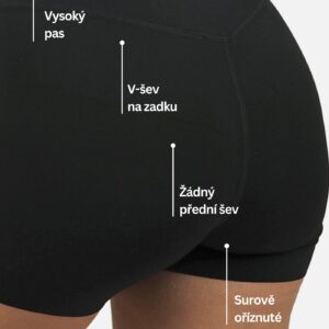 Aluna Krátké legíny - Černá