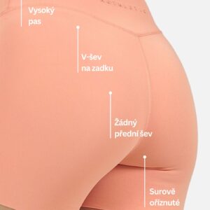 Aluna Krátké legíny - Oranžová