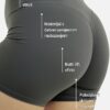 Calla 2.0 Butt Lift Kratke tajice - Siva