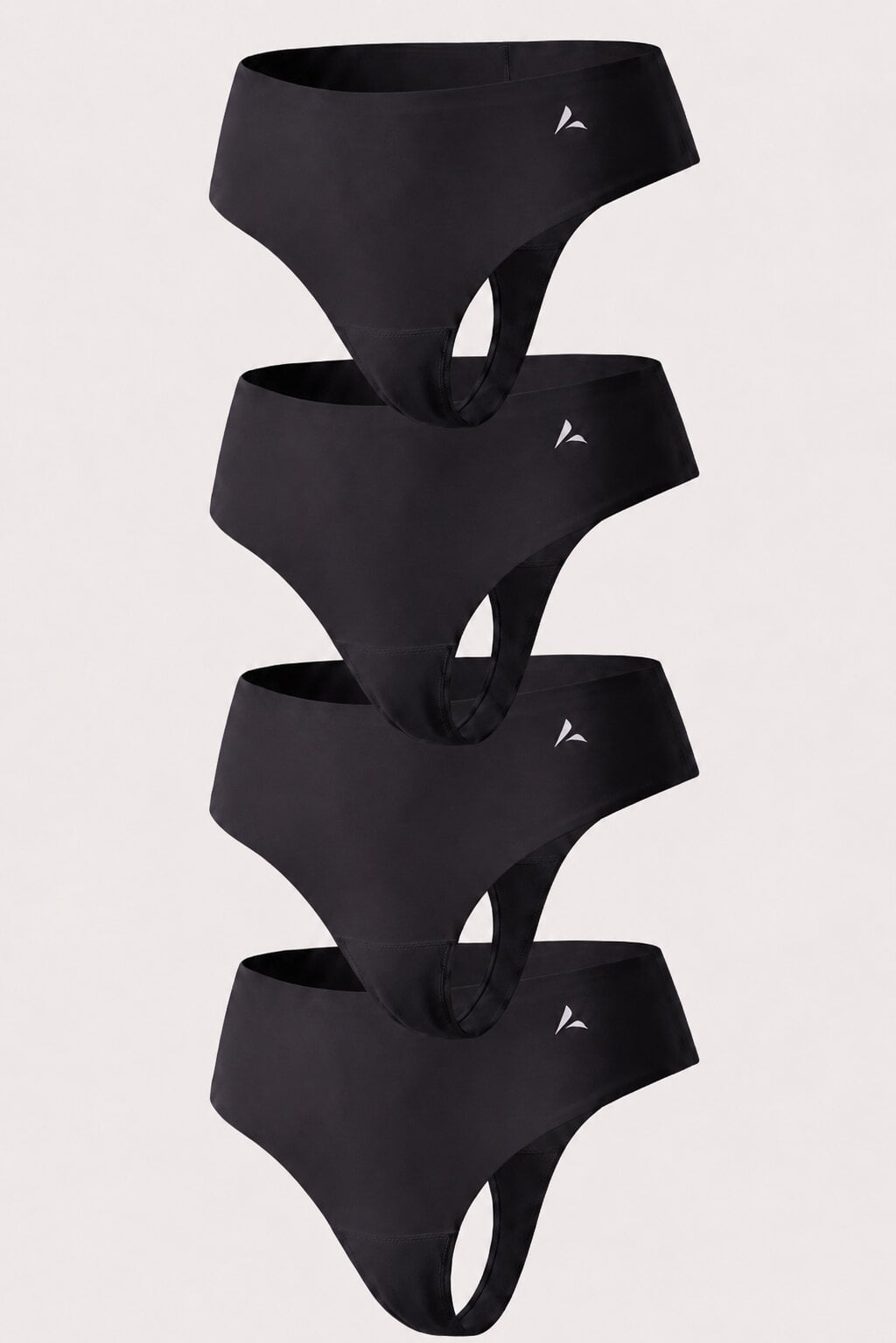 3+1 GRATIS - Anti Cameltoe tange visokog struka - Crna