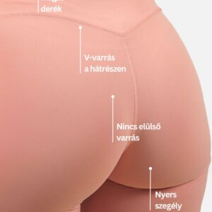 Aluna 7/8 leggings - Narancssárga
