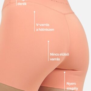 Aluna rövid leggings - Narancssárga