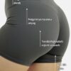 Calla 2.0 Butt Lift Rövid leggings - Szürke