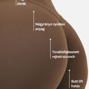 Calla Butt Lift leggings - Barna