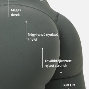 Calla Butt Lift leggings - Szürke