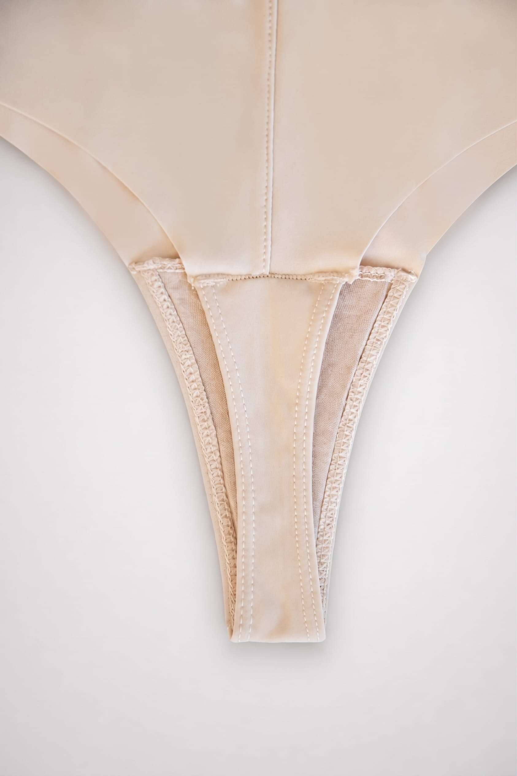 Black Authletic Anti Cameltoe thongs