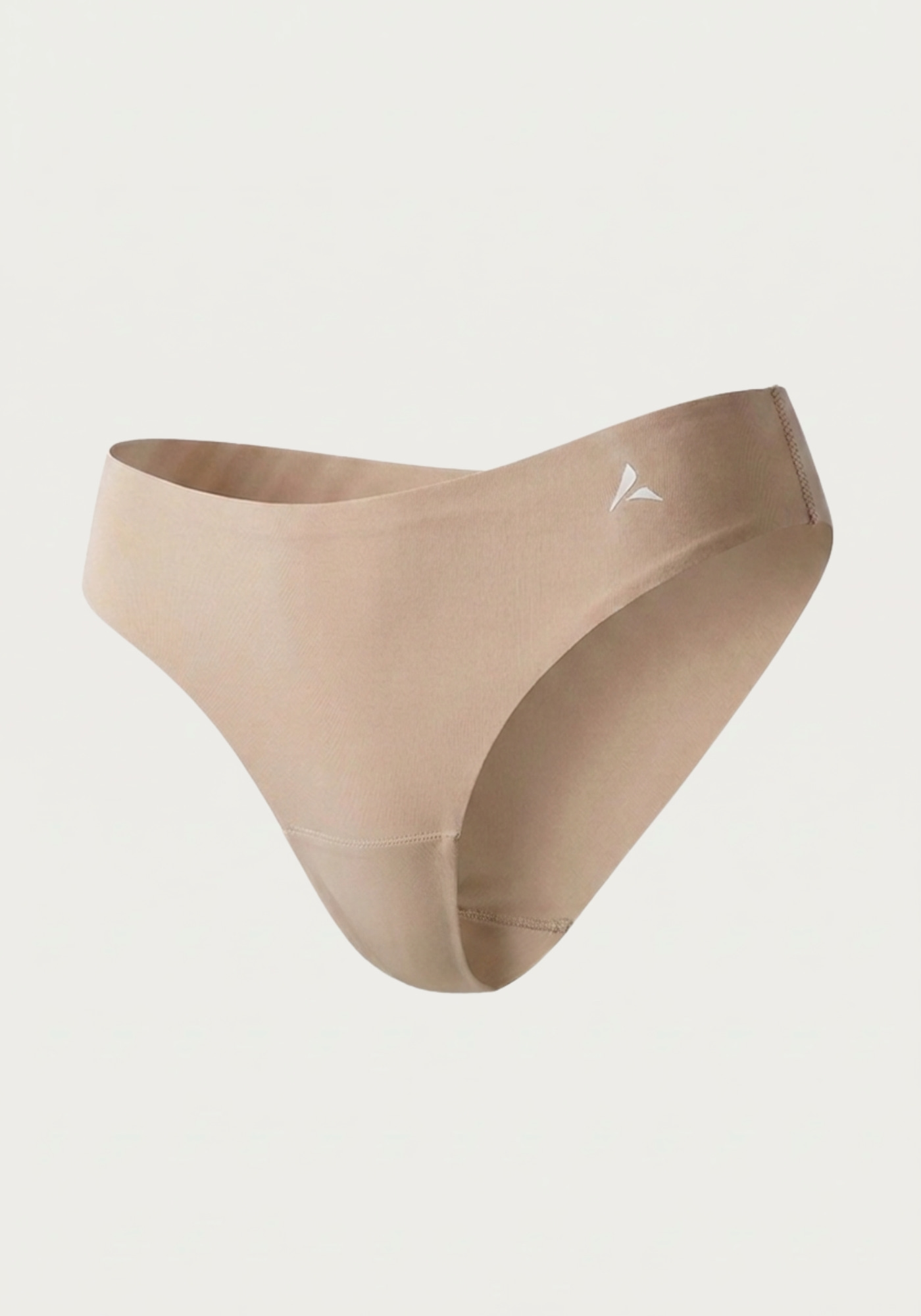 Klassieke Anti Cameltoe slip met middelhoge taille - Beige