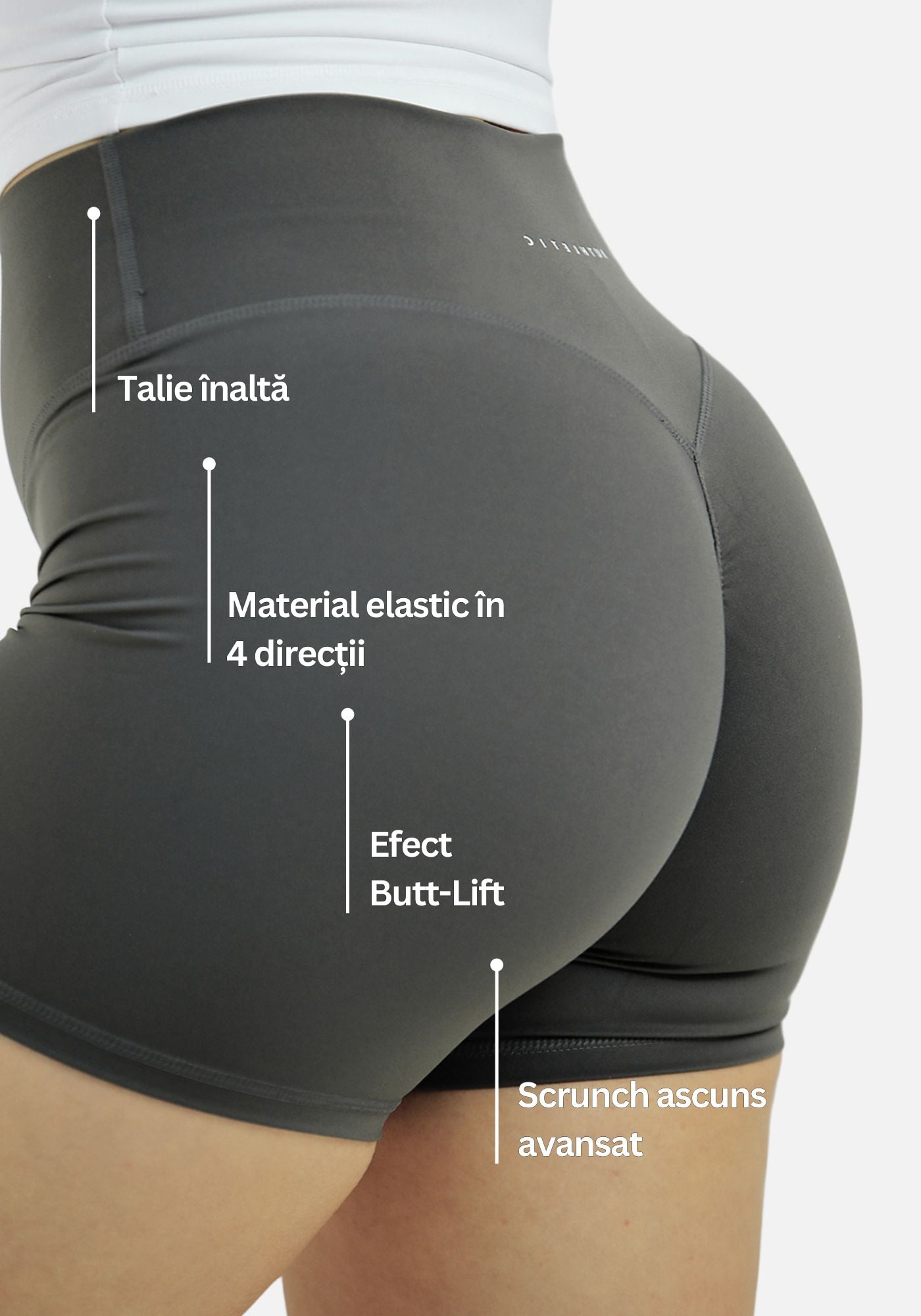 Calla Butt Lift Colanți scurți - Gri
