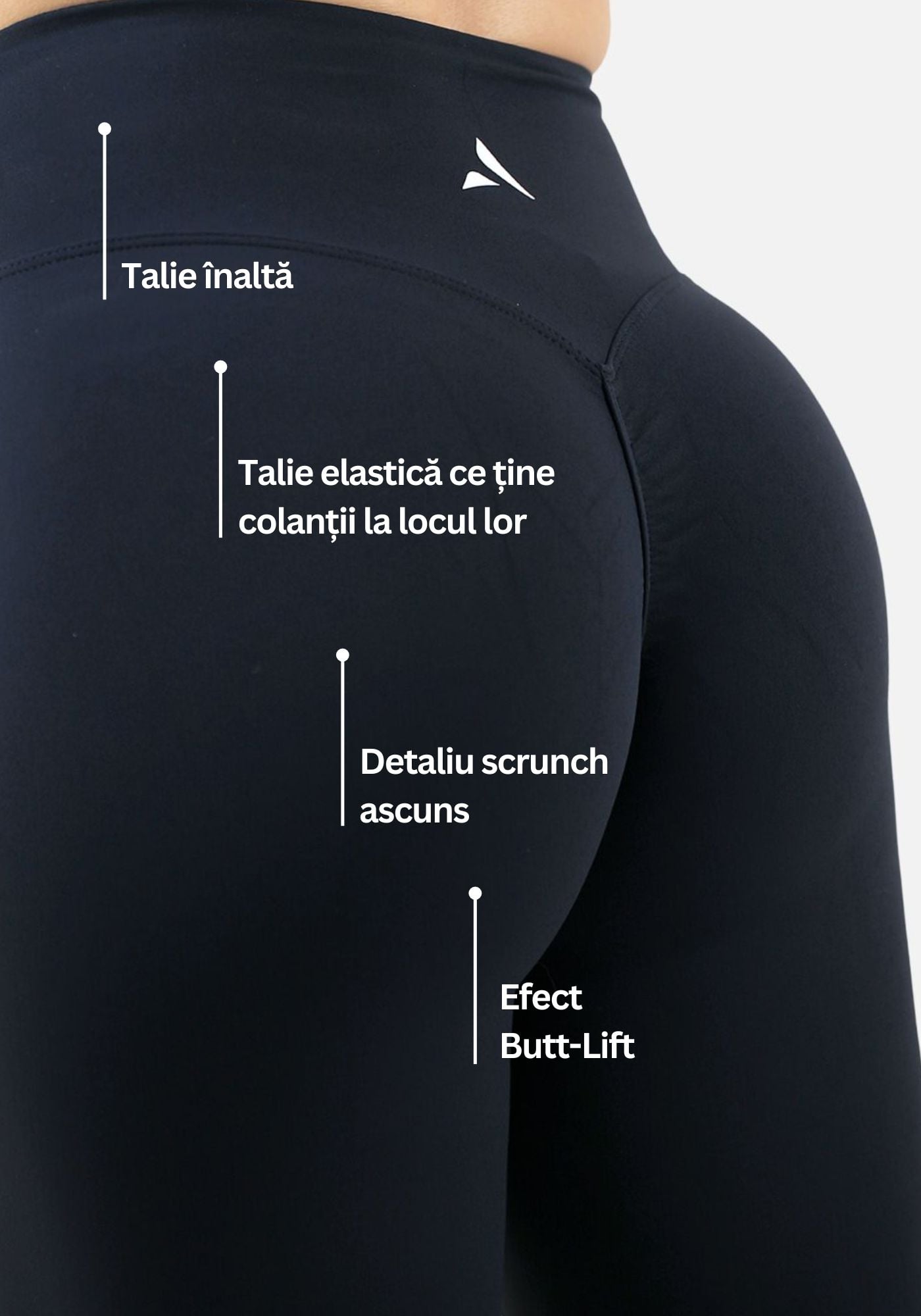 Naya Butt Lift Colanți - Albastru