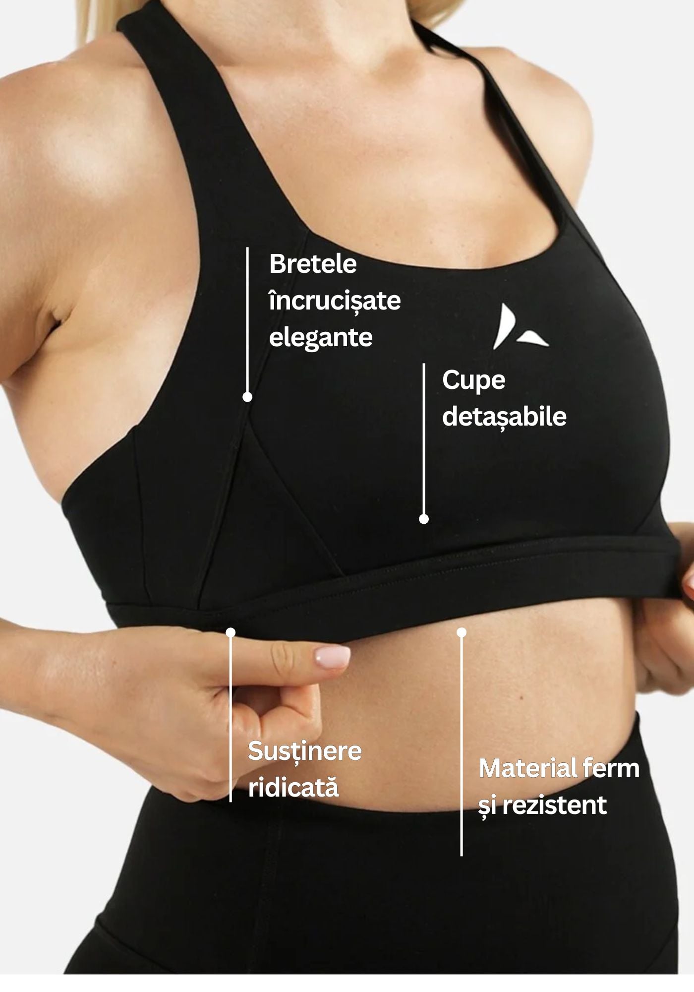 Naya top - Negru