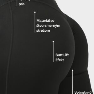 Calla Butt Lift Legíny - Čierna