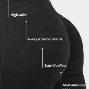 Calla Butt Lift Leggings - Black