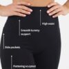 Alva Tummy Control Leggings - Black