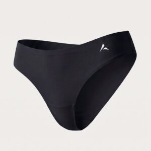 Mid-Waist Classic Anti Cameltoe Underwear - Black